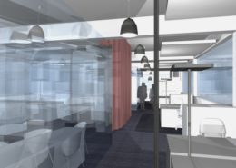 Achermann AG, Kloten | Zentrale Sitzungszimmer aus Glas widerspiegeln die transparente Firmenkultur