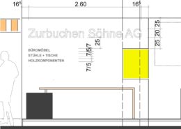 Zurbuchen AG, Bauarena | Detailplan Beschriftungen
