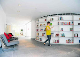 Krebsliga Winterthur | Lounge | Bibliothek, ein Ort für Musse